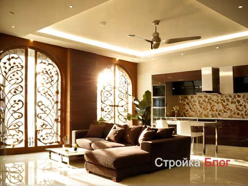 Акцентное освещение: создание атмосферы и акцентов