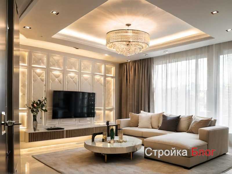 Баланс цвета между элементами интерьера