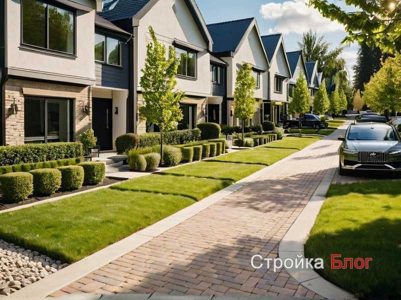 Как выбрать участок для строительства загородного дома с газоном и декоративными деревьями Как выбрать участок для строительства загородного дома с газоном и декоративными деревьями