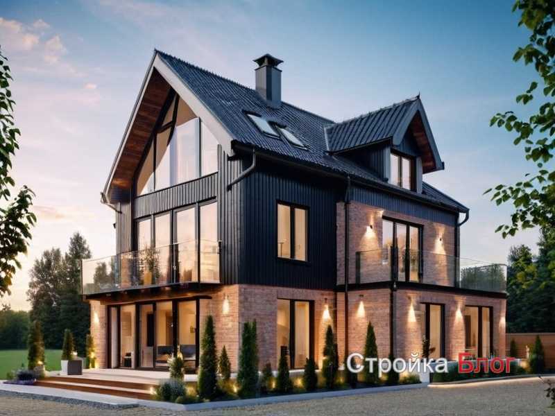 Фасады с низкой потребностью в чистке и ремонте