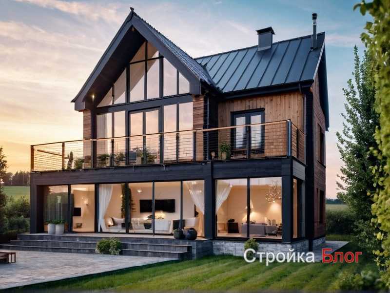 Типы фасадных систем для зданий с повышенными теплотехническими требованиями