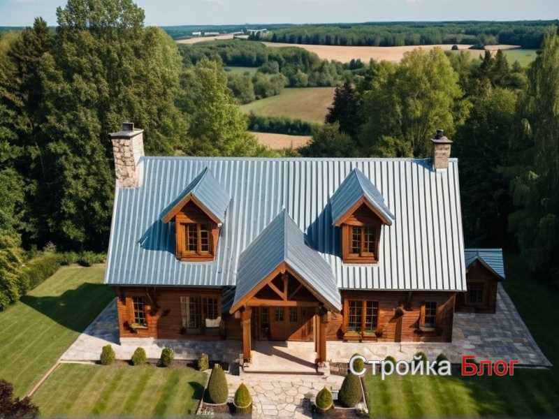 Как выбрать профиль металлочерепицы для скатной крыши
