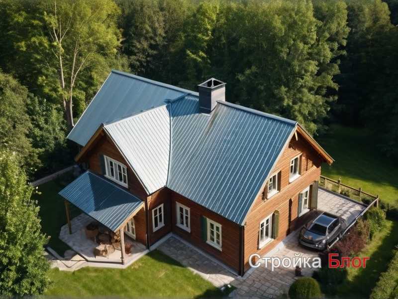 Особенности монтажа фальцевой кровли на промышленных и торговых объектах