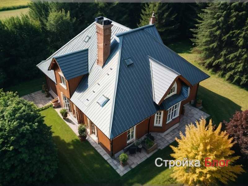 Что представляет собой фальцевая кровля?