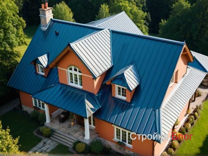 Как выбрать и установить кровельное покрытие для крыши с подвалом