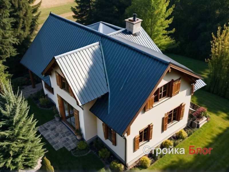 Уклон и материал покрытия