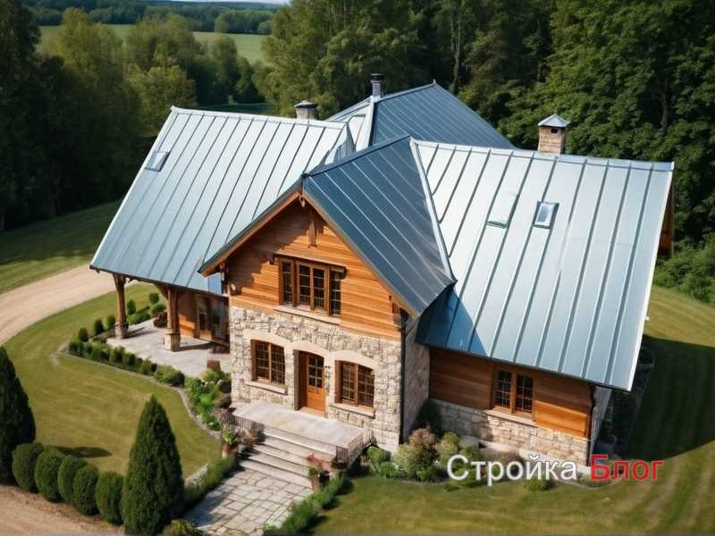 Выбор кровельного материала для разных углов ската