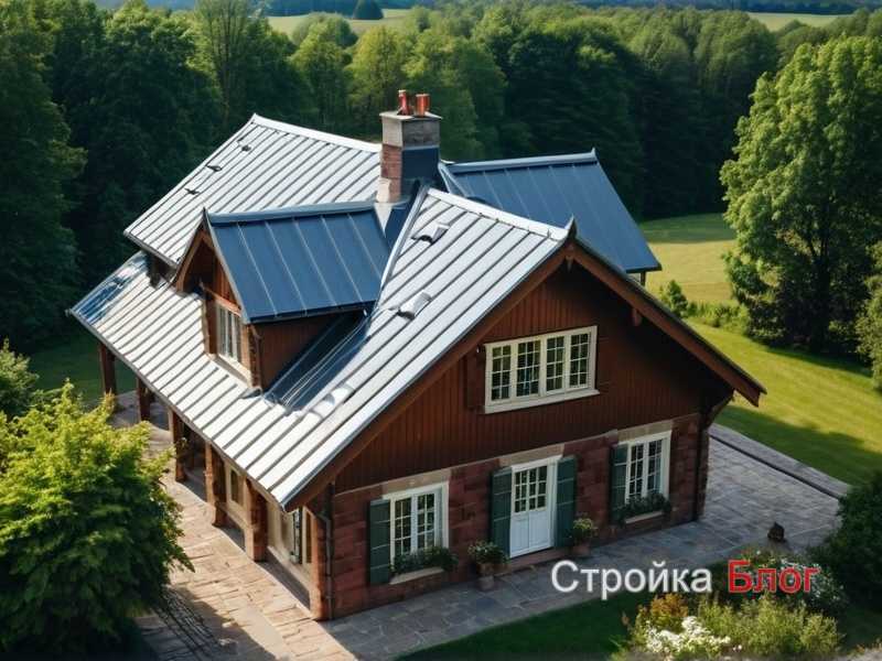 Уход и осмотр вентилируемой кровли после монтажа