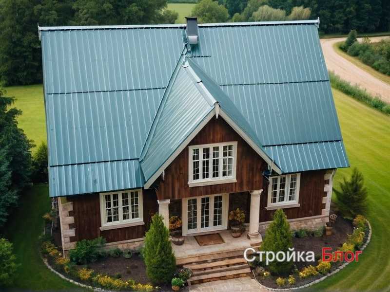 Выбор материала для угловых участков крыши