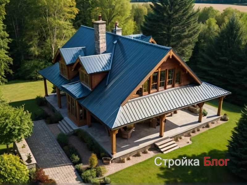 Как устроена многослойная плоская кровля Как устроена многослойная плоская кровля