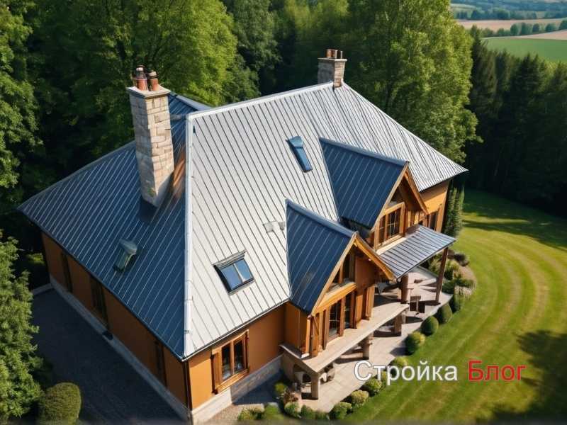 Особенности монтажа водосточной системы на крыше с разными углами