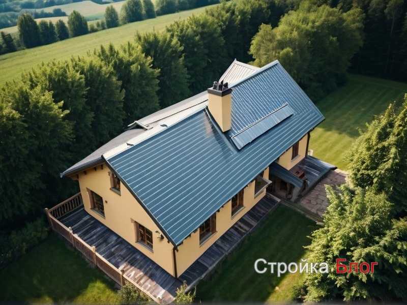 Как выбрать кровельное покрытие для крыши с наличием множества балконов и террас Как выбрать кровельное покрытие для крыши с наличием множества балконов и террас