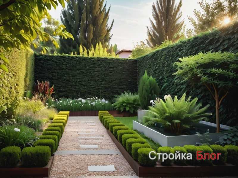 Выбор типа освещения для разных зон сада