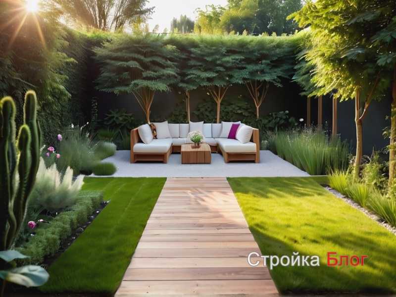 Типы освещения для зелёных зон