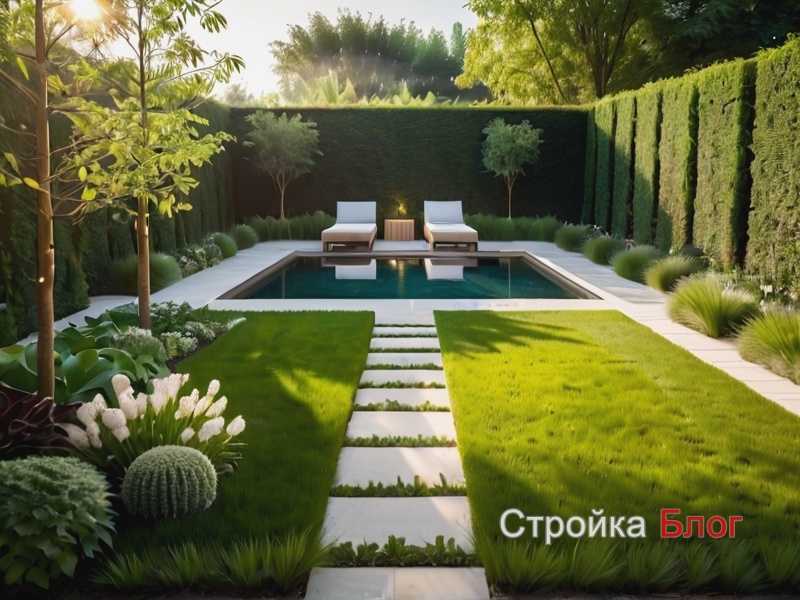 Оптимальные места для размещения фигур в саду