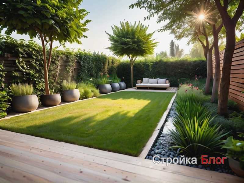 Сезонный уход за растениями и обновление декоративных элементов