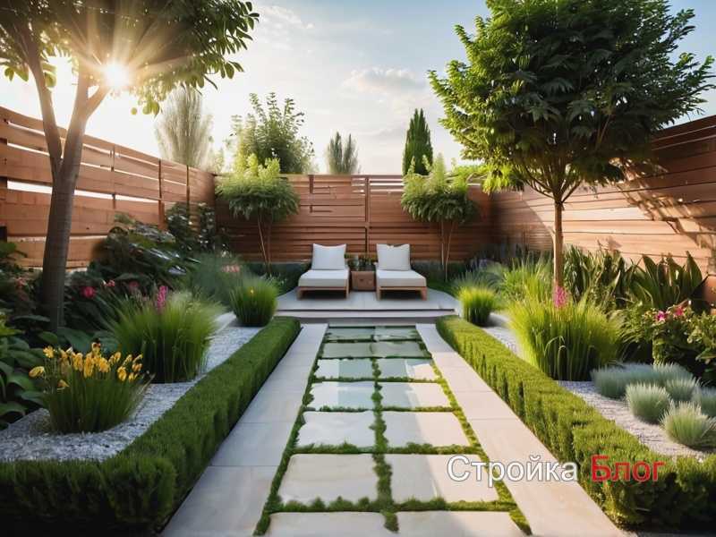 Растения для визуального расширения или уменьшения пространства