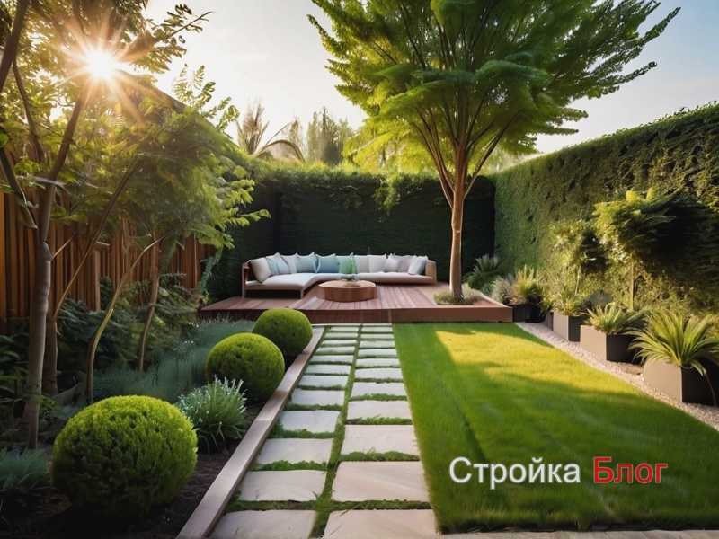 Растения для тенистых и солнечных участков вдоль дорожки