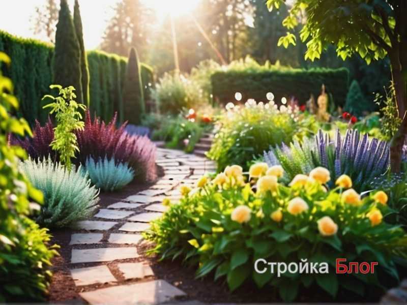 Организация зон отдыха среди ароматных цветов