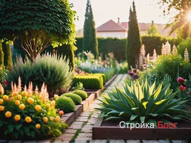 Учет рельефа и дренажа при прокладке дорожек