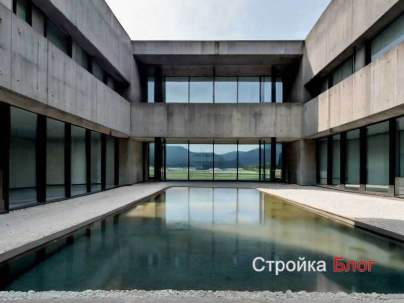 Механизмы подачи и перемешивания бетона