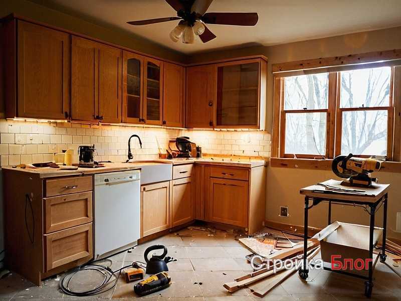 Процесс затирки