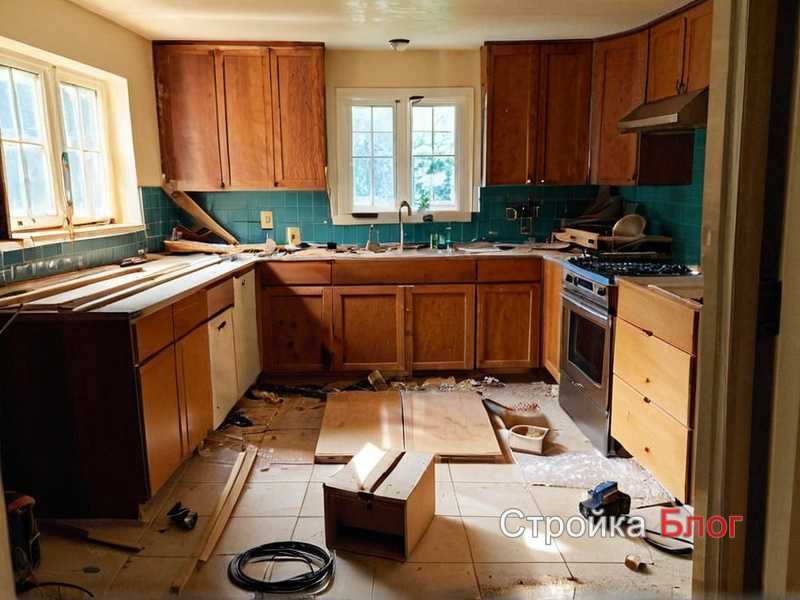 Разметка поверхности перед укладкой в помещениях сложной формы