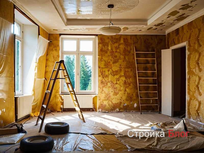 Сушка и проветривание после оклейки