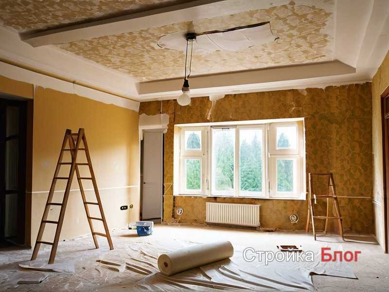 Подготовка углов и стен перед нанесением штукатурки