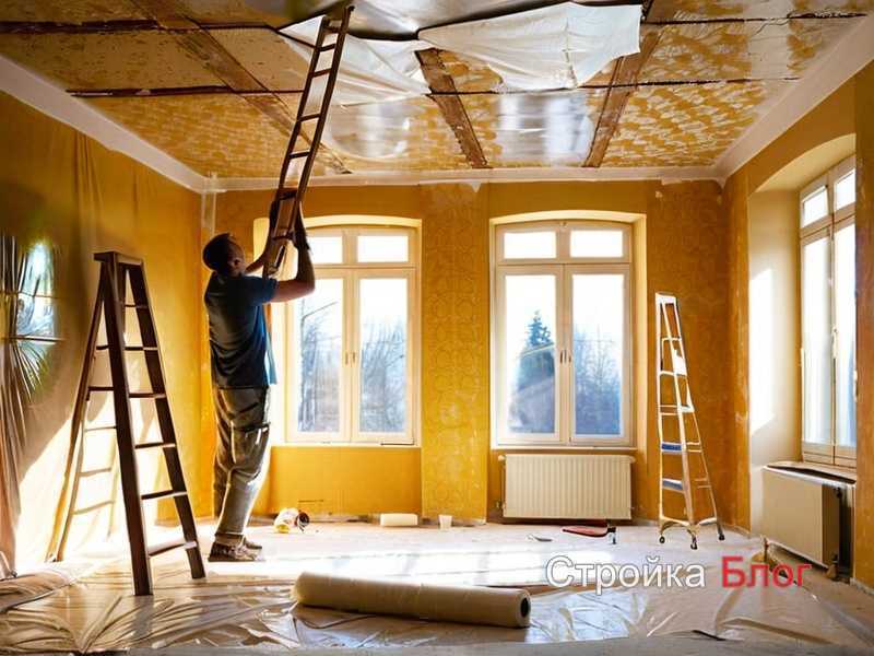 Нанесение на наружные углы