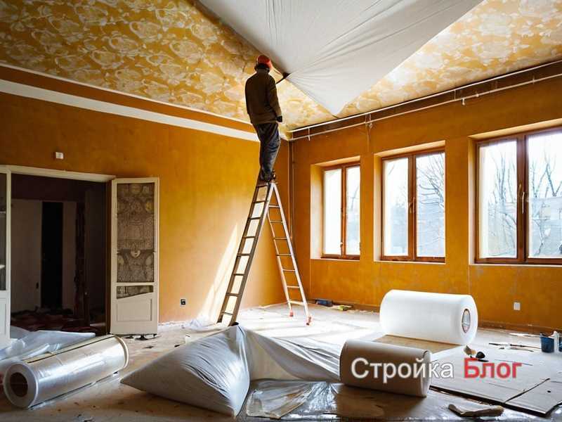 Техника равномерного нанесения на стены