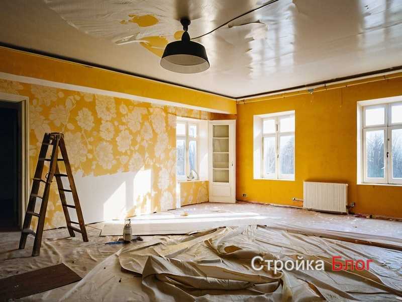 Минимализация декора и крупной мебели