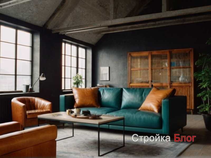 Сочетание мебели с плиткой и сантехникой