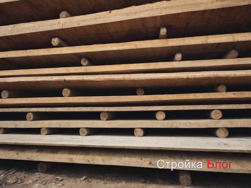 Определение влажности и способ хранения пиломатериалов