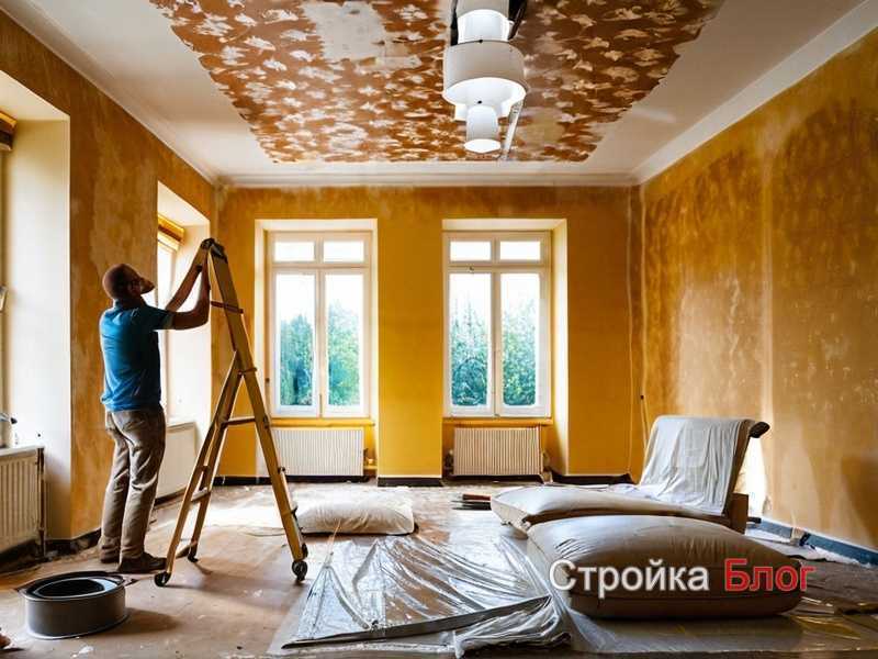 Этапы проведения ремонтных работ и контроль сроков