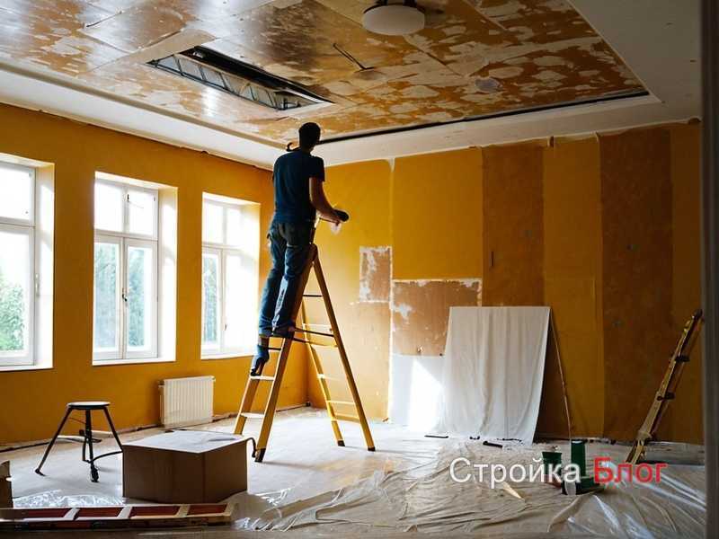 Отделочные работы: штукатурка, покраска, плитка, обои