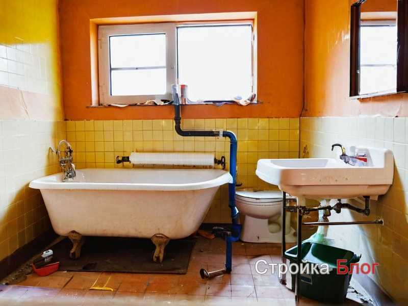 Подготовка помещения: демонтаж старой отделки и коммуникаций